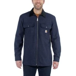 Carhartt Herren Jacke Pawnee Zip Shirt Jac