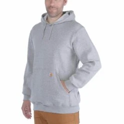 Carhartt Herren Hoodie Hooded Sweatshirt -Carhartt Arbeitswelt Verkaufsgeschäft 10015954 carhartt kapuzen sweatshirt heather grey 03