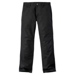 Carhartt Herren Hose Rugged Stretch Canvas, Schwarz, L32