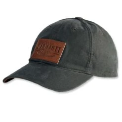Carhartt Herren Basecap Rigby Stretch Fit Leatherette Patch
