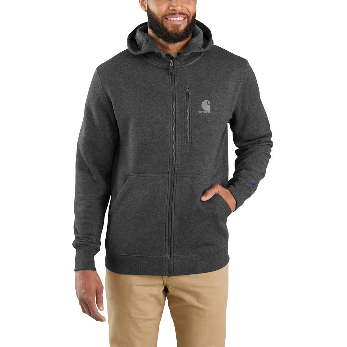 Carhartt Herren Sweatjacke Force Delmont Zip Hooded 1 Carhartt Herren Sweatjacke Force Delmont Zip Hooded