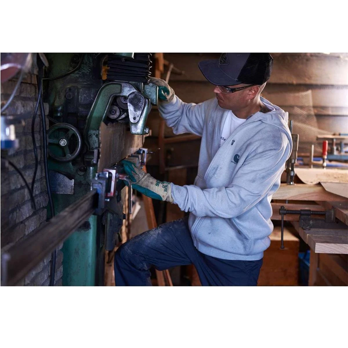 Carhartt Herren Sweatjacke Force Delmont Zip Hooded 3 Carhartt Herren Sweatjacke Force Delmont Zip Hooded – Bild 3