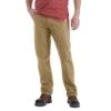 Carhartt Herren Hose Rugged Stretch Canvas, Dunkel Khaki, L32