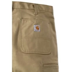 Carhartt Herren Hose Rugged Stretch Canvas, Dunkel Khaki, L32 -Carhartt Arbeitswelt Verkaufsgeschäft 10016188 Carhartt Herren Hose Rugged Stretch Canvas 03 1