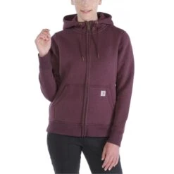 Carhartt Damen Sweatjacke Clarksburg Zip Sweatshirt