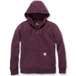 Carhartt Damen Sweatjacke Clarksburg Zip Sweatshirt -Carhartt Arbeitswelt Verkaufsgeschäft 10017157 fudge 04