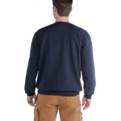 Carhartt Herren Midweight Crewneck Sweatshirt 5 Carhartt Herren Midweight Crewneck Sweatshirt -Carhartt Arbeitswelt Verkaufsgeschäft 10017161 navy 03