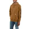 Carhartt Herren Hoodie Loose Fit Midweight Logo Sleeve Graphic