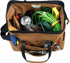 Carhartt 30 Taschen, Werkzeugtasche 21 Carhartt 30 Taschen, Werkzeugtasche -Carhartt Arbeitswelt Verkaufsgeschäft 16 inch 30 pocket tool bag black 75216 10
