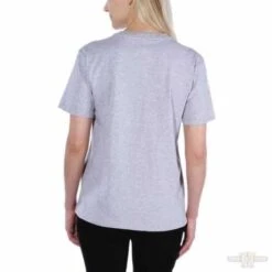 Carhartt Damen T-Shirt Workwear Pocket Grau -Carhartt Arbeitswelt Verkaufsgeschäft 91 4946v 4