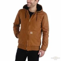 Carhartt Duck Active Jacke Braun -Carhartt Arbeitswelt Verkaufsgeschäft 91 5440v 31