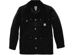 Carhartt Firm Duck Chore Coat Schwarz