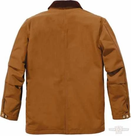 Carhartt Firm Duck Chore Coat Braun 2 Carhartt Firm Duck Chore Coat Braun – Bild 2