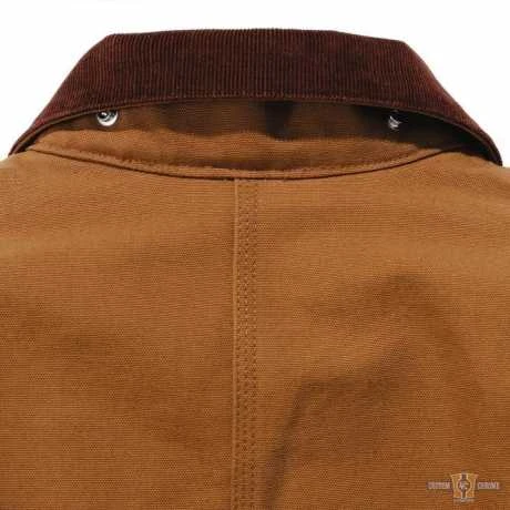 Carhartt Firm Duck Chore Coat Braun 4 Carhartt Firm Duck Chore Coat Braun – Bild 4