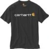 Carhartt T-Shirt Heavyweight Logo Graphic Schwarz