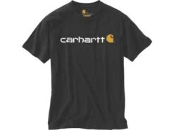 Carhartt T-Shirt Heavyweight Logo Graphic Schwarz
