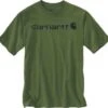 Carhartt T-Shirt Heavyweight Logo Graphic Grün