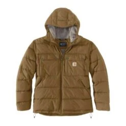 Carhartt Rain Defender Montana Insulated Jacke Braun