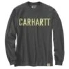 Carhartt Graphic Logo Longsleeve Peat
