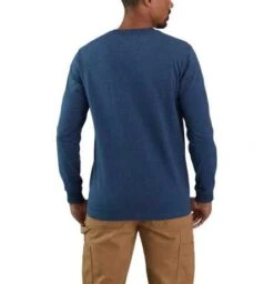 Carhartt Graphic Logo Longsleeve Dark Cobalt Blau 5 Carhartt Graphic Logo Longsleeve Dark Cobalt Blau -Carhartt Arbeitswelt Verkaufsgeschäft 925485v 3