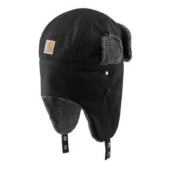 Carhartt Trapper Mütze Schwarz 5 Carhartt Trapper Mütze Schwarz -Carhartt Arbeitswelt Verkaufsgeschäft 925507bk