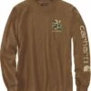 Carhartt Camo-Logo, Langarmshirt