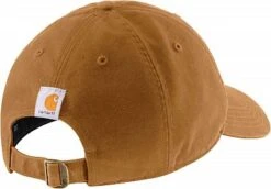 Carhartt Canvas Script, Kappe Damen -Carhartt Arbeitswelt Verkaufsgeschäft canvas script graphic cap carhartt brown 75171 3