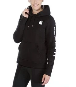 Carhartt Clarksburg Logo, Kapuzenpullover Damen -Carhartt Arbeitswelt Verkaufsgeschäft carhartt clarksburg logo kapuzenpullover damen 55434 13