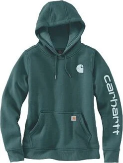 Carhartt Clarksburg Logo, Kapuzenpullover Damen -Carhartt Arbeitswelt Verkaufsgeschäft carhartt clarksburg logo kapuzenpullover damen 55434 4