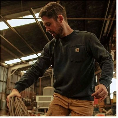 Carhartt Crewneck Pocket, Pullover 7 Carhartt Crewneck Pocket, Pullover – Bild 7