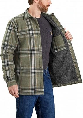 Carhartt Flannel-Sherpa, Hemd/Jacke 8 Carhartt Flannel-Sherpa, Hemd/Jacke – Bild 8