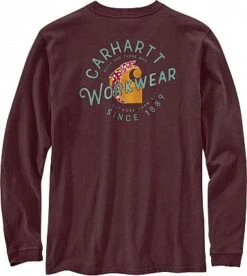 Carhartt Workwear Graphic Pocket, Langarmshirt Damen -Carhartt Arbeitswelt Verkaufsgeschäft carhartt workwear graphic pocket langarmshirt damen 66891 2