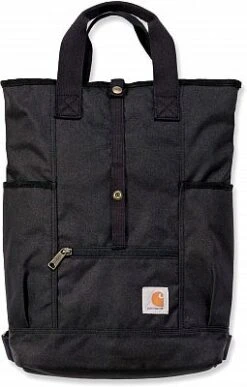 Carhartt Convertible, Tasche/Rucksack -Carhartt Arbeitswelt Verkaufsgeschäft convertible backpack tote black 75220 2