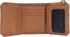 Carhartt Trifold, Geldbörse -Carhartt Arbeitswelt Verkaufsgeschäft nylon duck trifold wallet black 79507 3