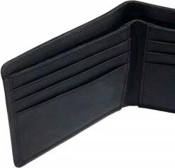 Carhartt Bifold, Geldbörse -Carhartt Arbeitswelt Verkaufsgeschäft saddle leather bifold wallet black 79505 9
