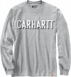 Carhartt Workwear Logo, Langarmshirt -Carhartt Arbeitswelt Verkaufsgeschäft workwear logo l s t shirt peat 69257 2