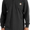 Carhartt Henley Pocket, Langarmshirt